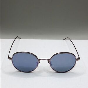 See Eyewear 1529 Rose Gold Round Metal Sunglasses UNISEX 49-19-145 Italy